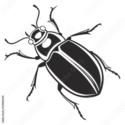 Software Bug or Malware Threat Icon - Computer Security and Error Symbol
