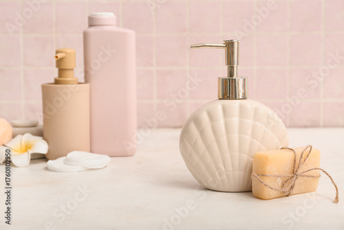 Bathroom countertop with na...