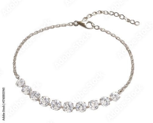 Wallpaper Mural Adjustable crystal anklet perfect for party attire. Torontodigital.ca