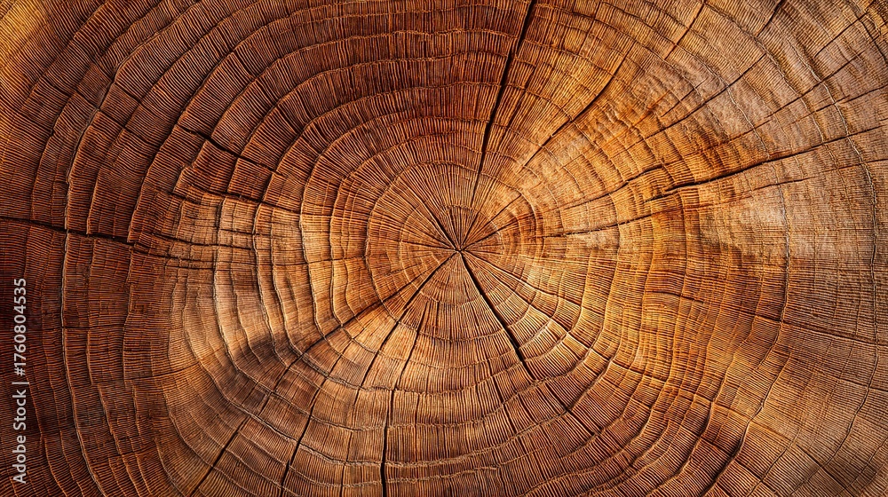 Naklejka premium Close Up Tree Trunk Texture Background Natural Wooden Pattern