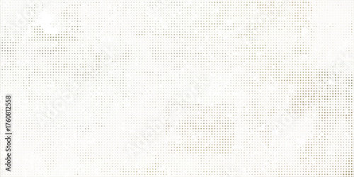 Dot grid pattern vector illustration. Simple black white point background with small and large polka dots. Abstract futuristic dotted mesh with gradient effect.