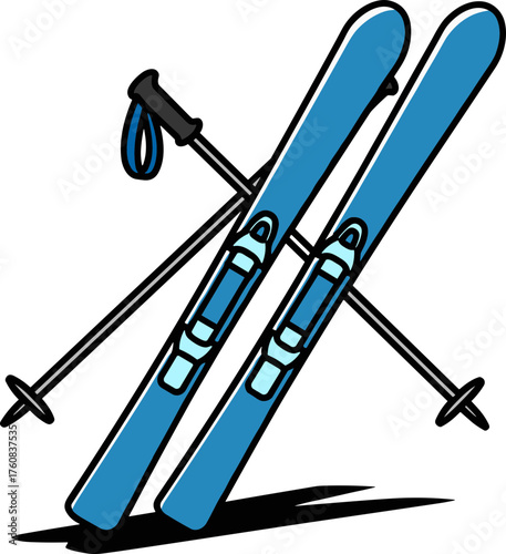 스키 스포츠 겨울