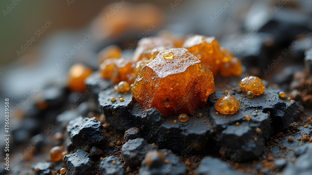 Fototapeta premium Botryoidal Goethite Detail
