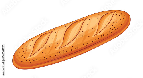 Delicious golden brown baked bread with a crispy crust and soft interior perfect for sandwiches.