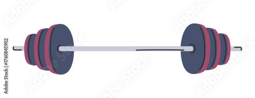 Canvas Print Barbell