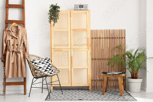Modern interior design with...