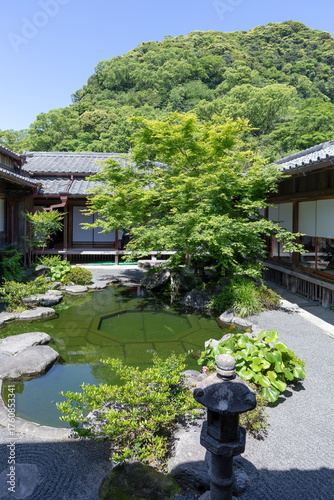 Sengan-en in Kagoshima, Natural Garden Features of Japan