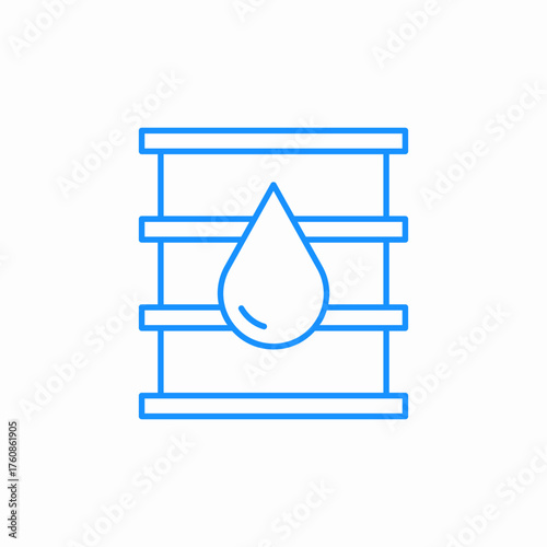 petrol barrel icon sign vector