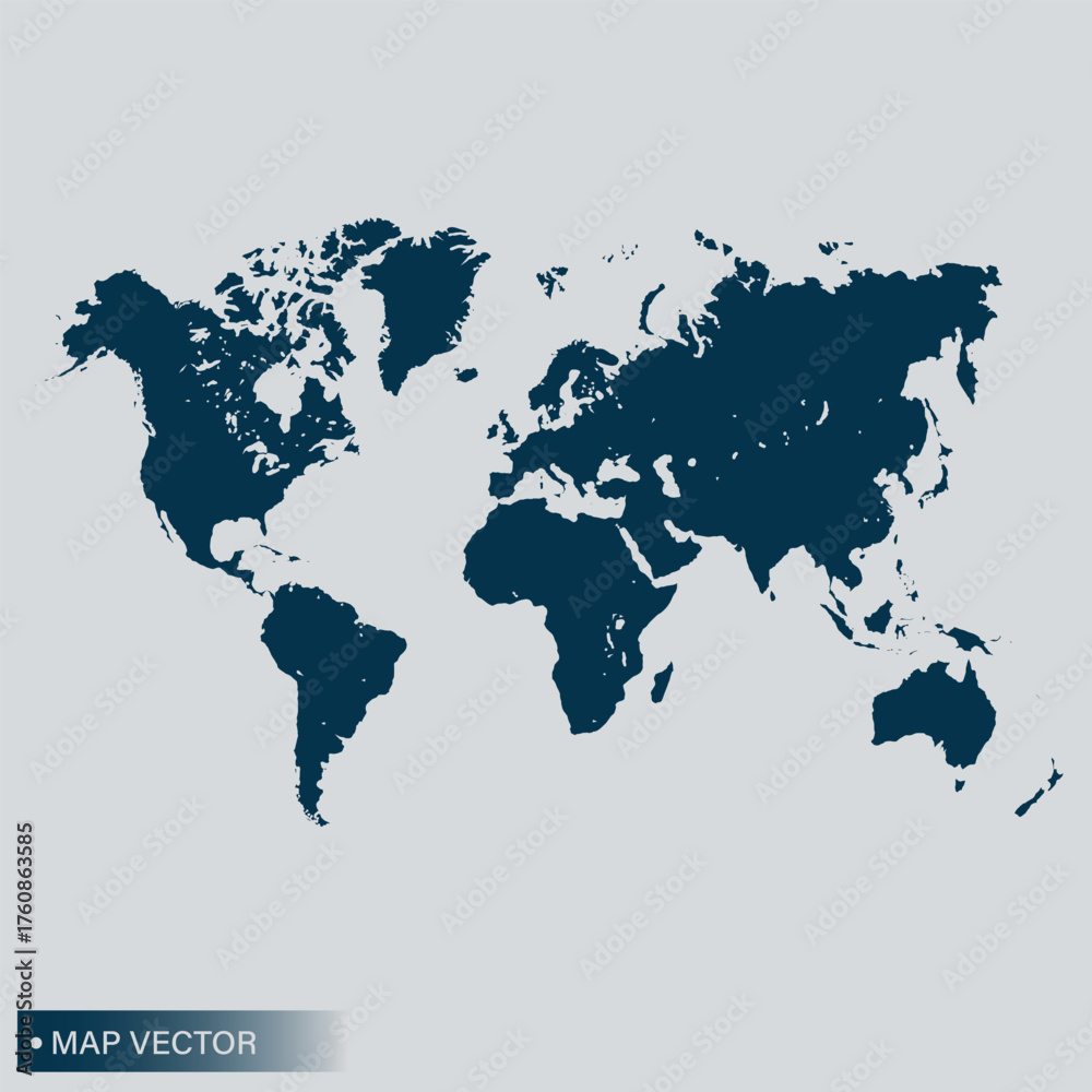 Obraz premium World map
