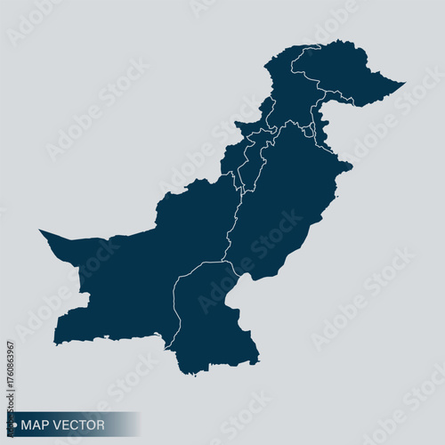 Pakistan map