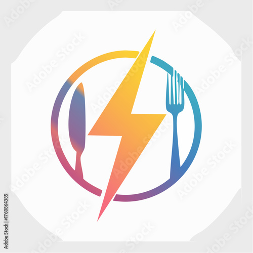 Vibrant Energy Plate: Dynamic Culinary Concept for Nutrition and Healthy Eating