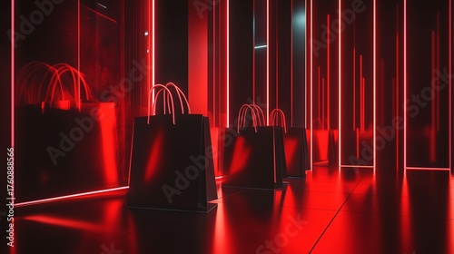 Black Friday Neon Shopping Spree