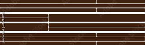 Chocolate bars stacked neatly with white space in between rows