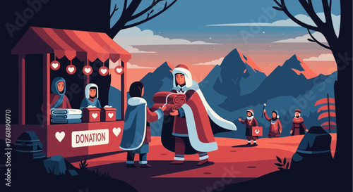 Warm hearts project: Community comes together to provide winter blankets and donations