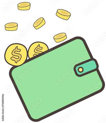 wallet with money