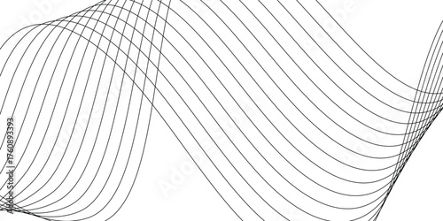 simple blend wavy line design vector for banner poster background.