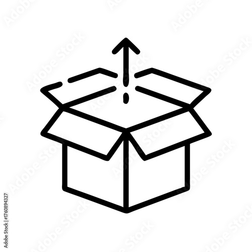 a package with a line up showing the opening