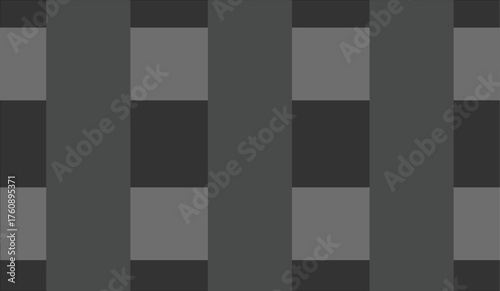 Geometric Pattern in shades of gray: A minimalist pattern composed of alternating rectangles and vertical bands in varying shades of gray, creating a sense of depth and contrast.