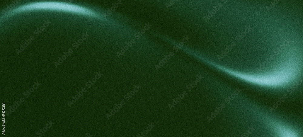 Obraz premium Bright green glowing grainy gradient abstract blur background, minimal smooth digital wallpaper banner poster elegant cover
