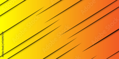 Abstract art modern lines geometric vector pattern background. Vector gradient gray line abstract pattern Transparent monochrome striped minimal tech. Black-and yellow concentrated line background.