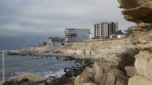 The Caspian Sea is the largest landlocked body of water on Earth, and can be classified as either the largest endorheic lake or a sea.