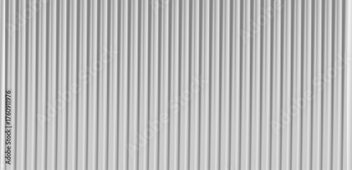 White ribbed glass texture background with soft frosted grey waves. A fluted, airy vector design featuring embossed stripes and minimal elegance—perfect for acrylic or polycarbonate surface visuals.