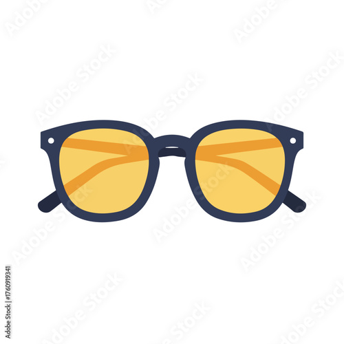 Stylish Collection of Vector Eyewear Icons: Sunglasses, Spectacles, and Fashion Frames