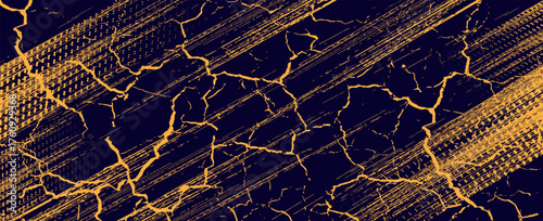 orange black brush Car sticker wrap pattern banner abstract sporty lines black orange color combination grunge brush modern pattern racing motorsport vector design. modern