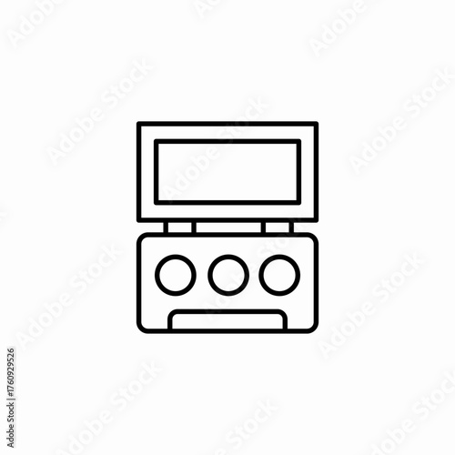 eyeshadow palette icon icon sign vector