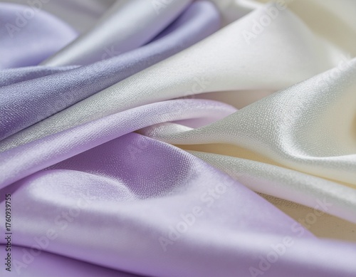 kain satin dengan warna lavender