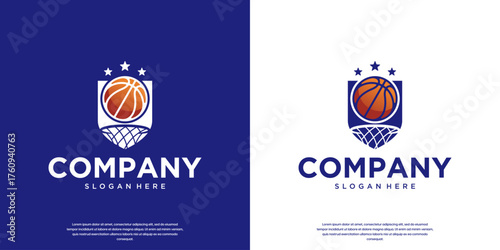 basketball badge, professional championship, academy, training, vector graphic design.