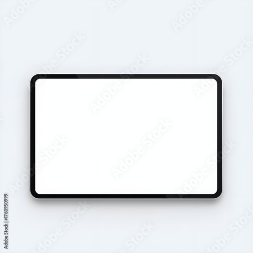 White Digital Tablet Mockup