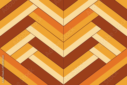 Herringbone Parquet Wood Pattern Design