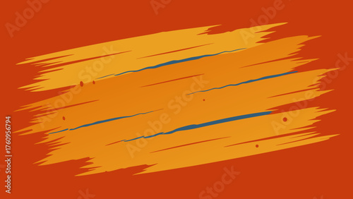 Painted Wood Surface With Scratches Texture Design