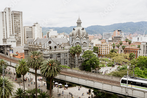 Wallpaper Mural Mass transit metro in the city of Medellín  Torontodigital.ca