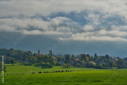 Photos Landschaft bei Montcel in Savoie in Frankreich