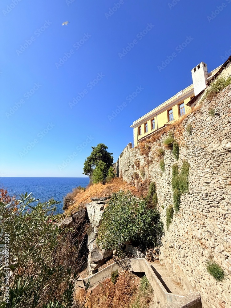 Fototapeta premium house on the beach