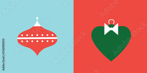 Cozy Winter Icons Set Flat Vector Christmas And New Year Illustration Ice Skates Cocoa Mug Mittens Snowflakes Gifts Holiday Elements Minimal Festive Design Warm Winter Collection For Web And Print