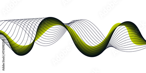 abstract colourful wave blend design background