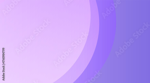 This minimalist background features soft gradients of light lavender blending into deeper violet hues, creating a serene and visually appealing abstract design with smooth curves