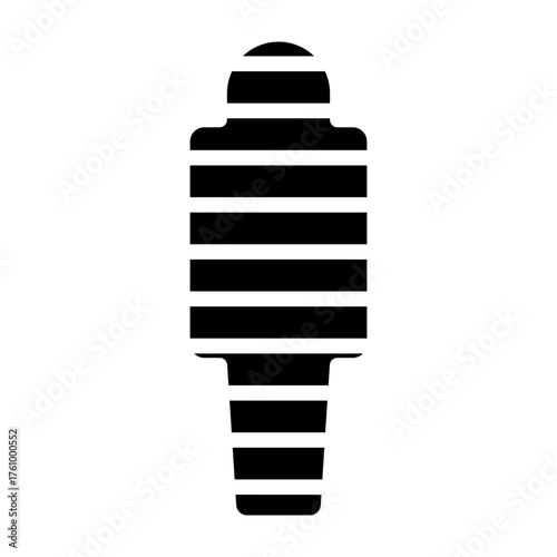 Sarcophagus Vector Glyph Icon Design