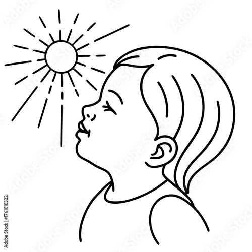 Spiritual Growth and New Beginnings | Elegant Line Art