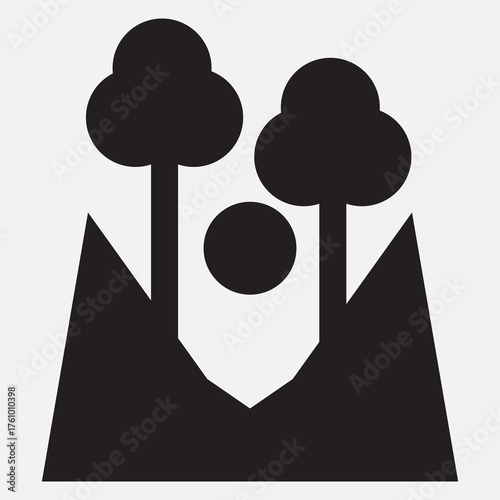Simple Symmetrical Nature Icon