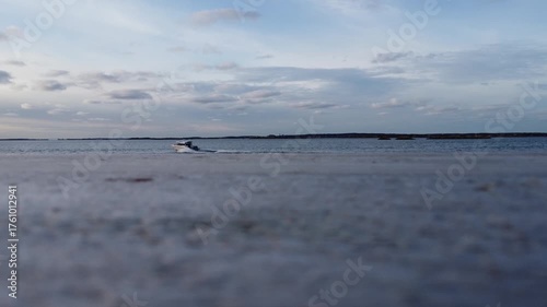 Boat passing by