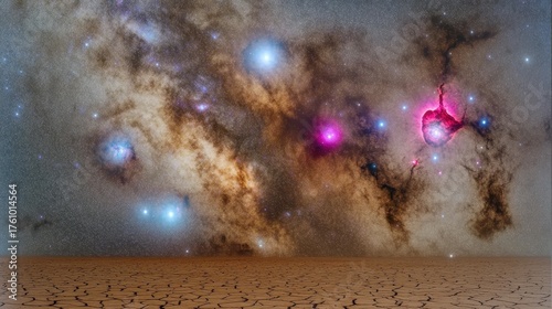 Spectacular view of distant galaxies and globular clusters