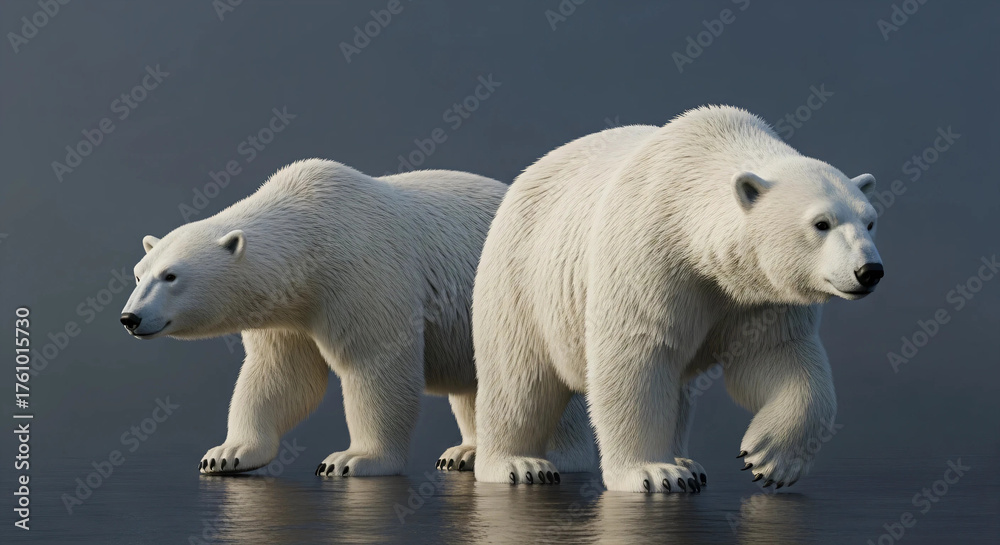 Fototapeta premium white polar bear