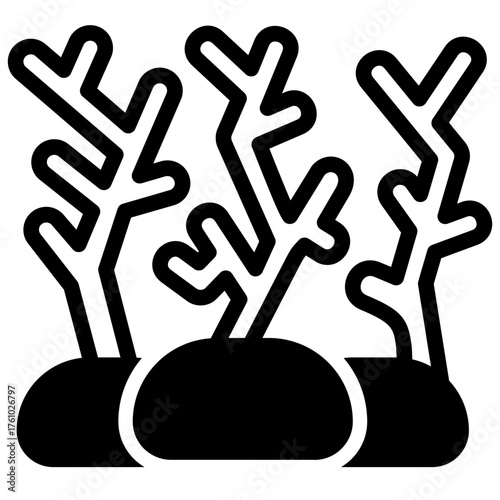 coral reef icon