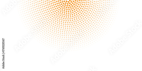 Set of halftone dots gradient pattern texture isolated on white background. Halftone circle dotted frame circularly distributed set. Simple comic background elements. VECTOR ILUSTRATION. 