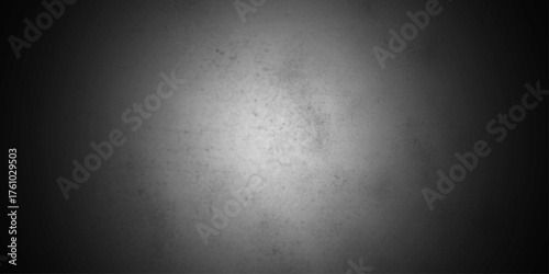 Abstract black concrete wall background. black grunge texture for design. Abstract white grunge cement wall texture background with vignette dark, gray concrete texture for interior design.	
