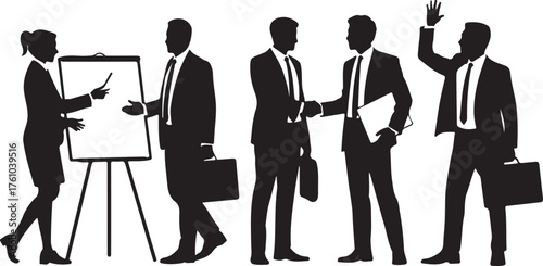 Diverse team of business professionals collaborating effectively in a dynamic office environment showcasing teamwork and success